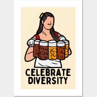 Celebrate Diversity - Beer Posters and Art